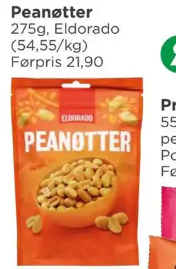 Meny Peanøtter tilbud