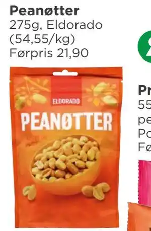 Meny Peanøtter tilbud