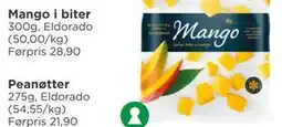 Meny Mango i biter tilbud