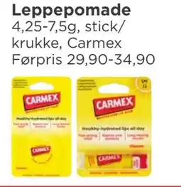 Meny Leppepomade tilbud