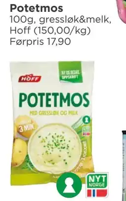 Meny Potetmos tilbud