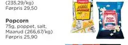 Meny Popcorn tilbud
