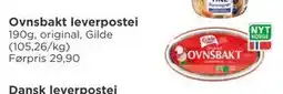 Meny Ovnsbakt leverpostei tilbud