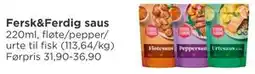 Meny Fersk&Ferdig saus tilbud