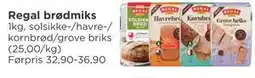 Meny Regal brødmiks tilbud