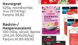 Meny Havregrøt tilbud