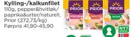 Meny Kylling-/kalkunfilet tilbud
