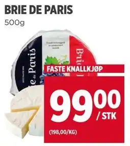 Meny BRIE DE PARIS tilbud