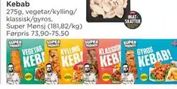 Meny Kebab tilbud