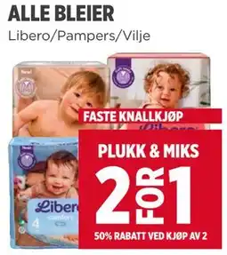 Meny ALLE BLEIER tilbud