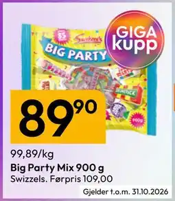 Gigaboks Big Party Mix tilbud