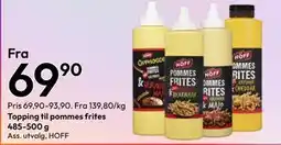 Gigaboks Topping til pommes frites tilbud