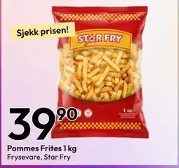 Gigaboks Pommes Frites tilbud