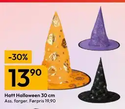 Gigaboks Hatt Halloween 30 cm tilbud