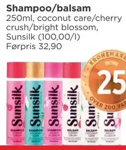 Meny Shampoo/balsam tilbud