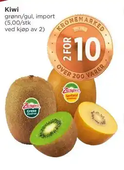 Meny Kiwi tilbud