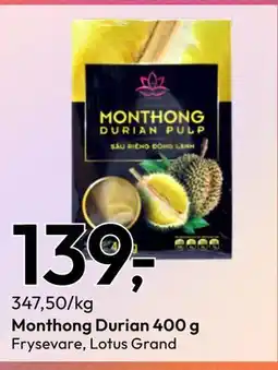 Gigaboks Monthong Durian 400 g tilbud