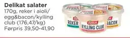 Meny Delikat salater tilbud