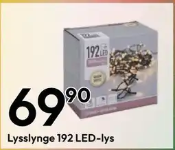 Gigaboks Lysslynge 192 LED-lys tilbud