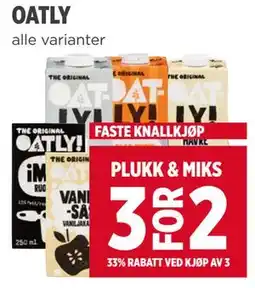 Meny OATLY tilbud
