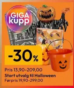 Gigaboks Stort utvalg til Halloween tilbud