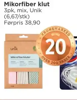 Meny Mikorfiber klut tilbud