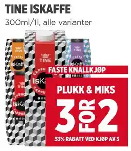 Meny TINE ISKAFFE tilbud