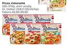 Meny Pizza ristorante tilbud