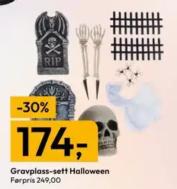 Gigaboks Gravplass-sett Halloween tilbud