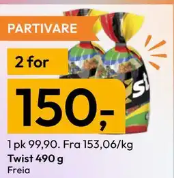 Gigaboks Twist 490 g tilbud