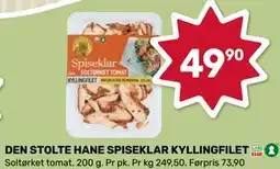 Matkroken DEN STOLTE HANE SPISEKLAR KYLLINGFILET tilbud