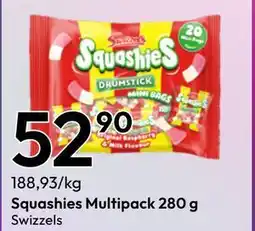 Gigaboks Squashies Multipack 280 g tilbud