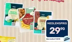 Matkroken Coop Tortelloni tilbud
