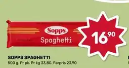 Coop Marked SOPPS SPAGHETTI tilbud