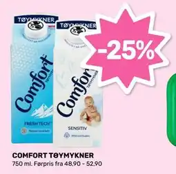 Coop Marked COMFORT TØYMYKNER tilbud