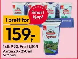 Gigaboks Ayran 20 x 250 ml tilbud