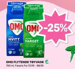 Matkroken OMO FLYTENDE TØYVASK tilbud