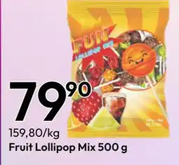Gigaboks Fruit Lollipop Mix 500 g tilbud