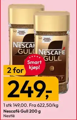 Gigaboks Nescafé Gull 200 g tilbud