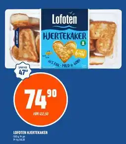 Coop Obs LOFOTEN HJERTEKAKER tilbud