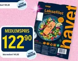 Coop Prix Coop Laksefilet tilbud