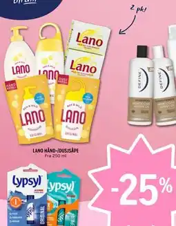 Coop Prix LANO HÅND-/DUSJSÅPE tilbud
