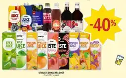 Coop Prix UTVALGTE DRIKKE FRA COOP tilbud