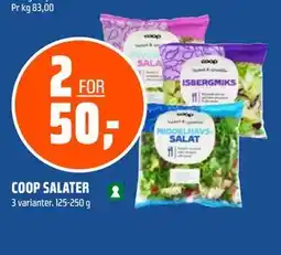 Coop Obs COOP SALATER tilbud