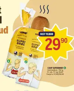 Coop Prix COOP SUPERBRØD tilbud