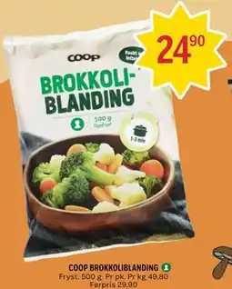 Coop Prix COOP BROKKOLIBLANDING tilbud
