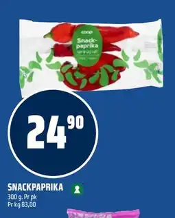 Coop Obs SNACKPAPRIKA tilbud