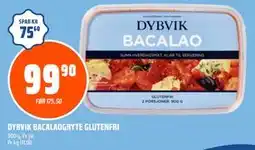 Coop Obs DYBVIK BACALAOGRYTE GLUTENFRI tilbud