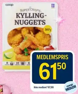 Coop Prix Coop Kyllingnuggets tilbud