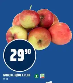 Coop Obs NORSKE RØDE EPLER tilbud